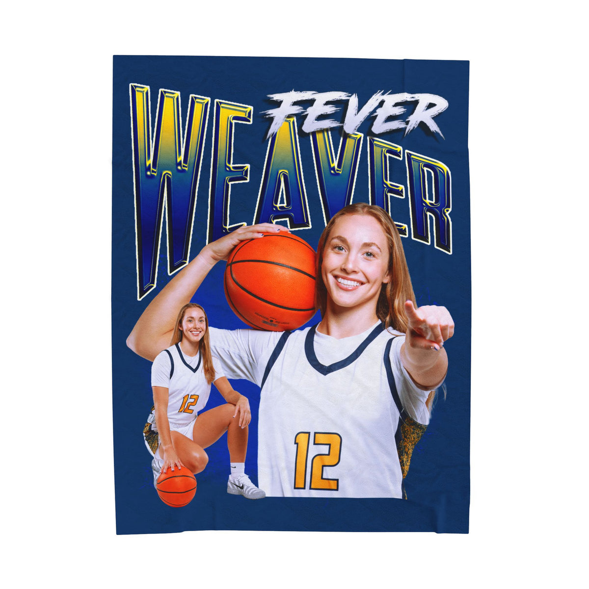 Ella Weaver 60"-80" Plush Blanket