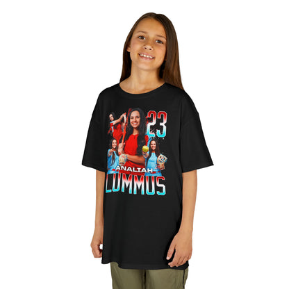 Analiah Lummus Name & Number Ombre Kids Tee