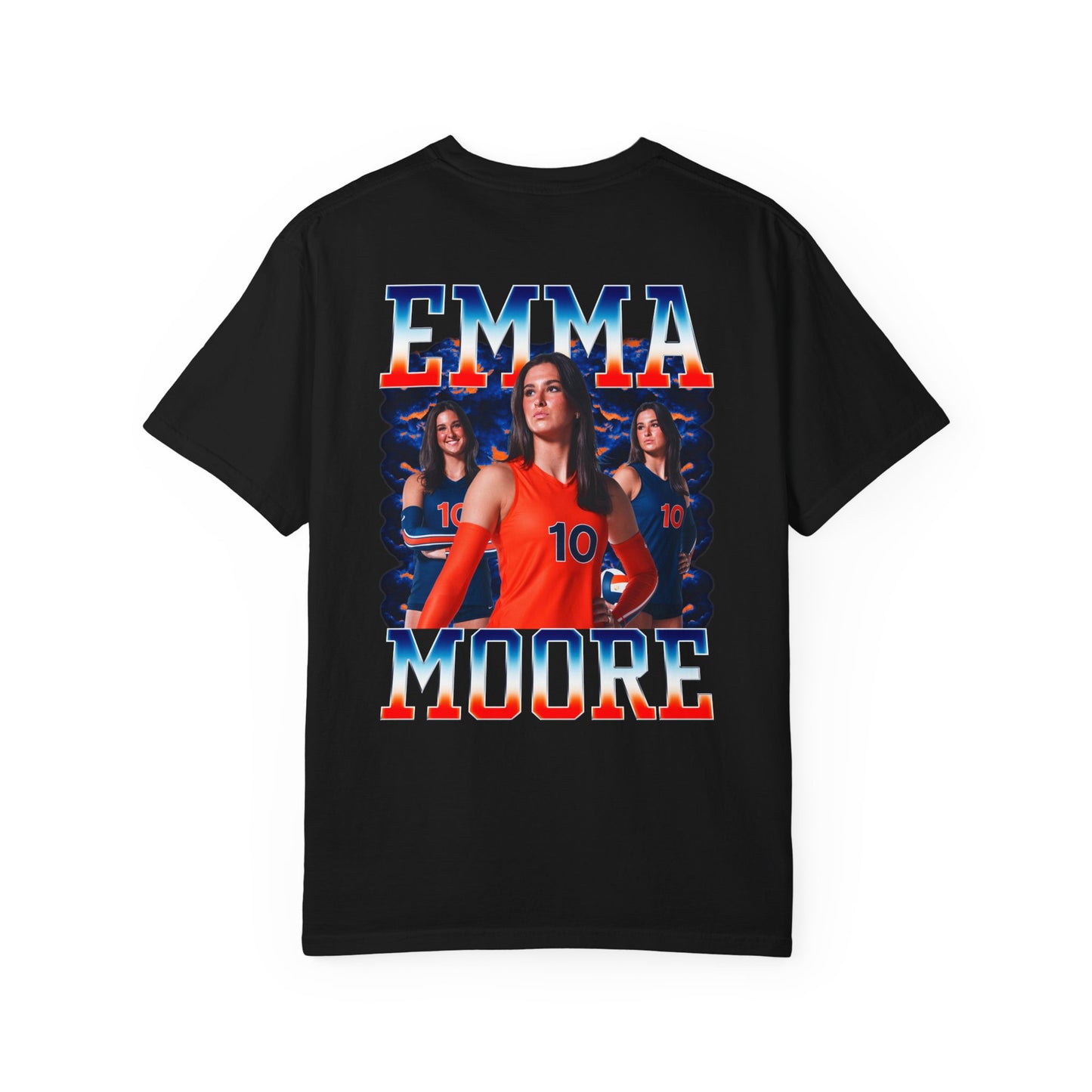 Emma Moore Logo Front & Back Premium Tee