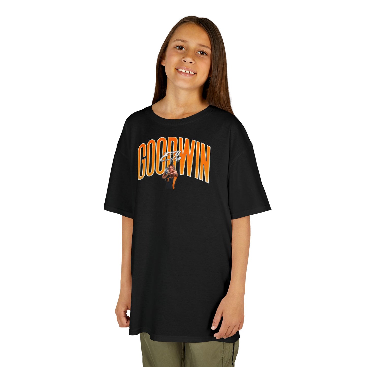 Ella Goodwin Curved Combo Colored Kids Tee