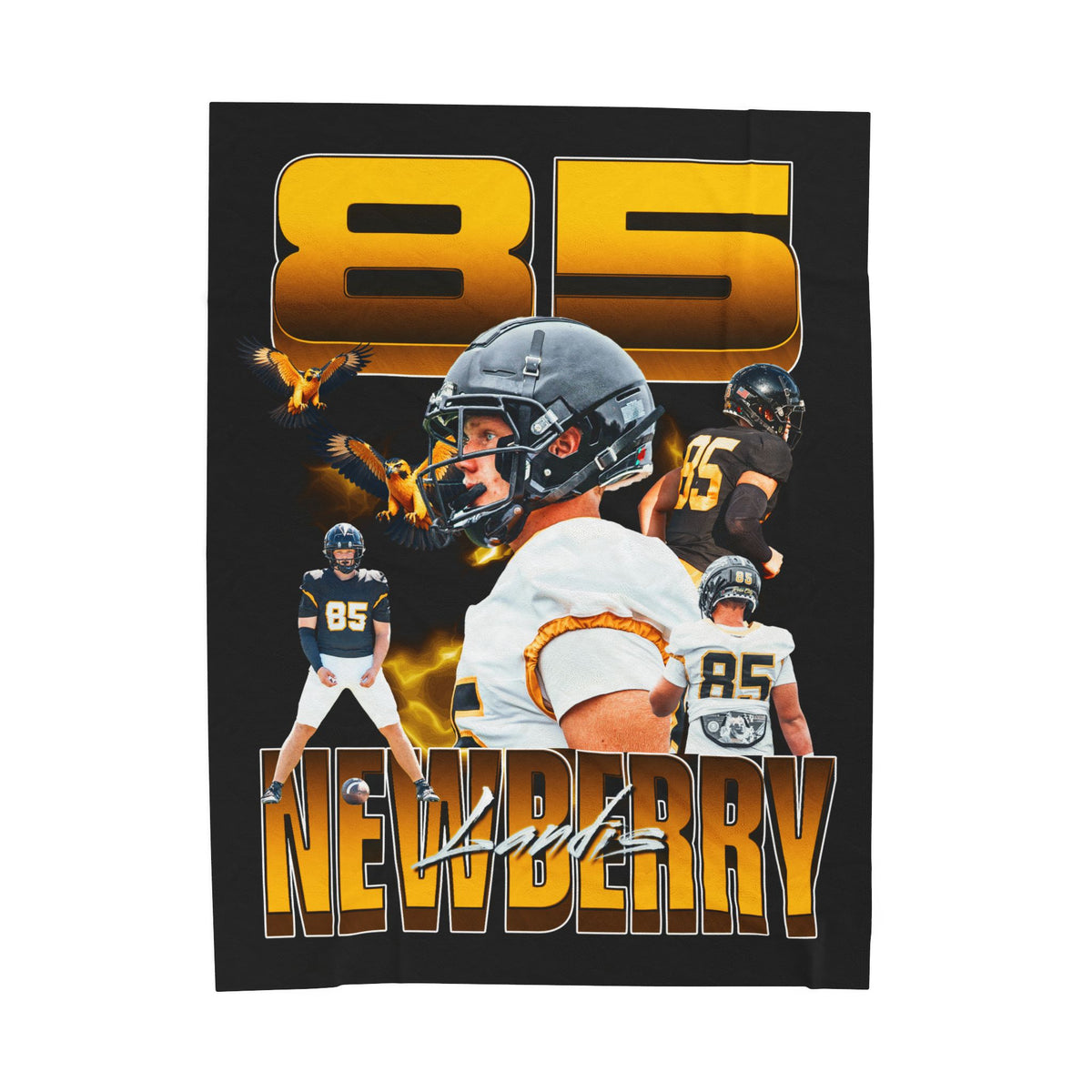 Landis Newberry 60"-80" Plush Blanket