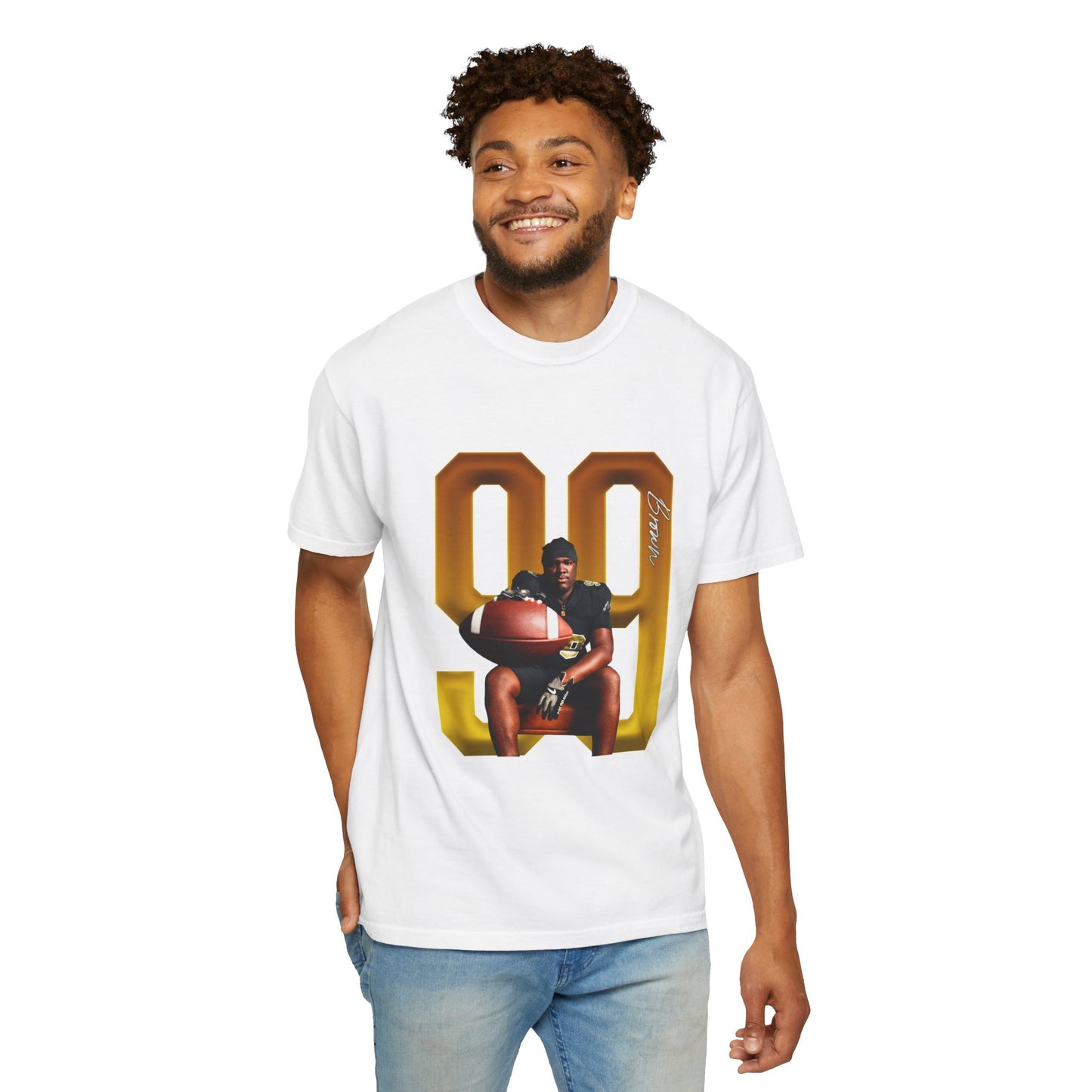 Malachi Brown Player Icon Number Premium Tee