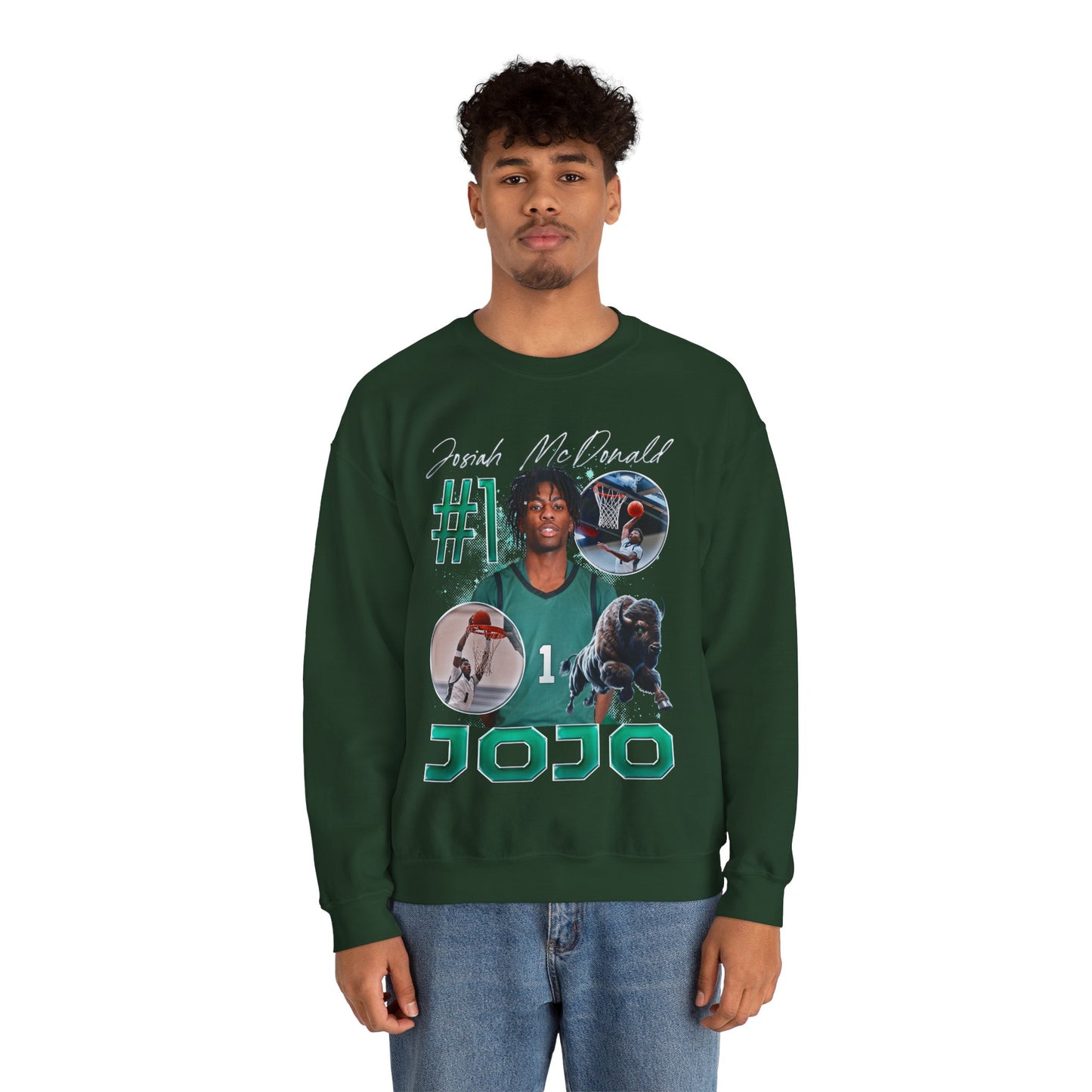 Josiah McDonald Lightning Storm Crewneck Sweatshirt