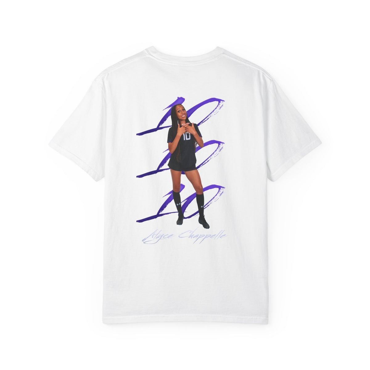 Alyce Chappelle Logo Front & Back Premium Tee