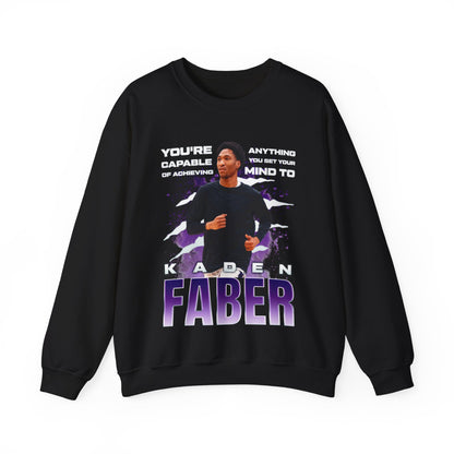 Kaden Faber Featured Quote Crewneck Sweatshirt