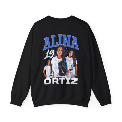 Alina Ortiz Logo Front & Back Crewneck
