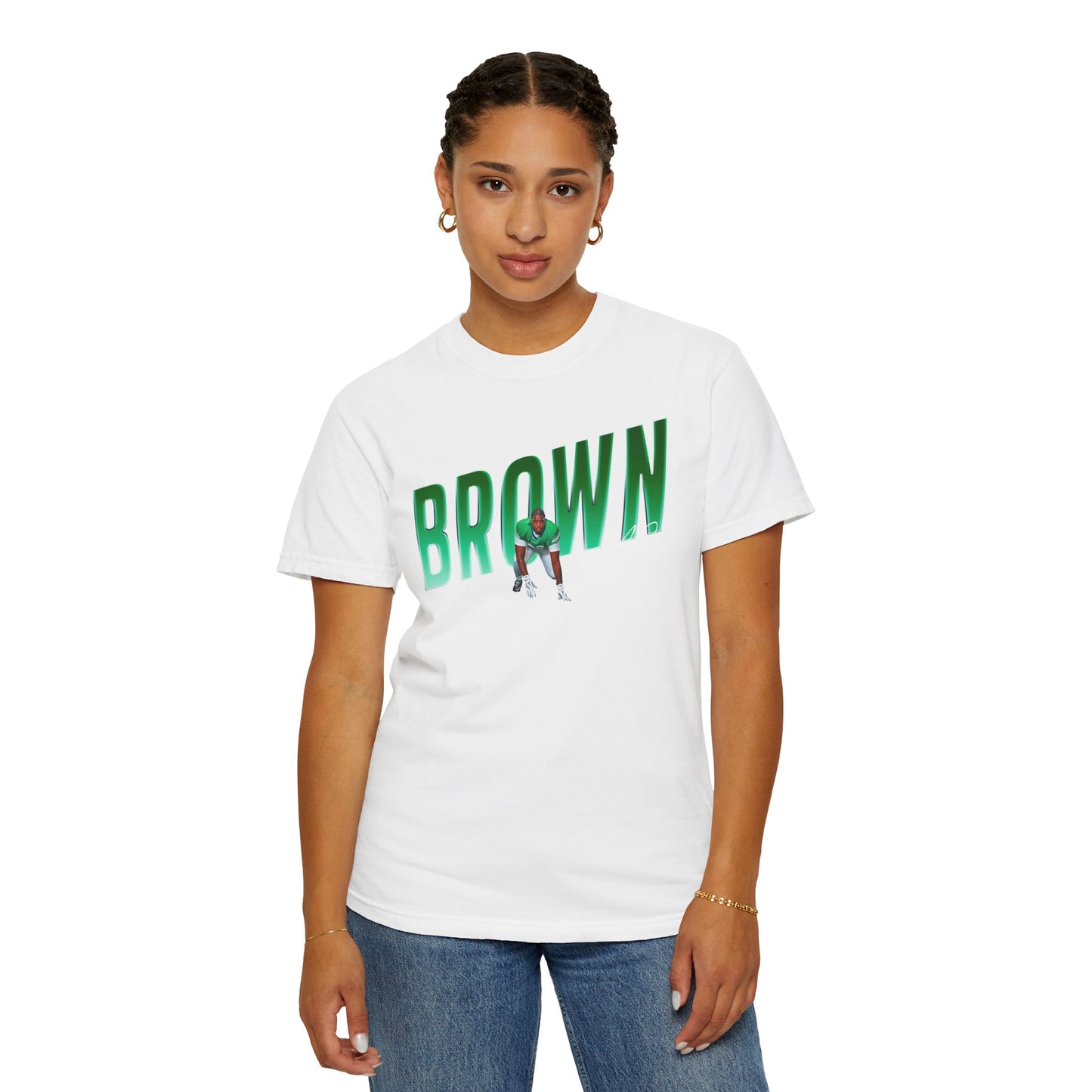 Aj Brown Cursive Combo Colored Premium Tee