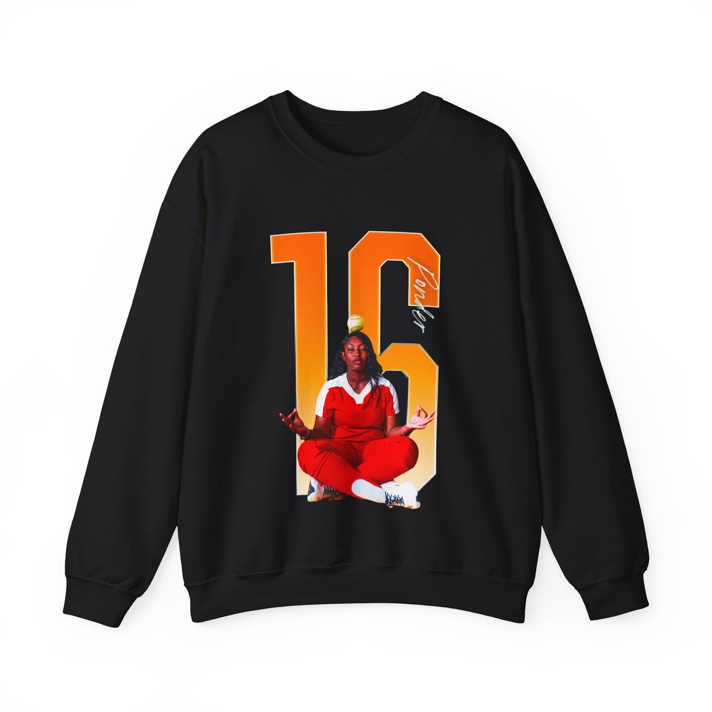 Malaysia Ponder Player Icon Number Crewneck Sweatshirt