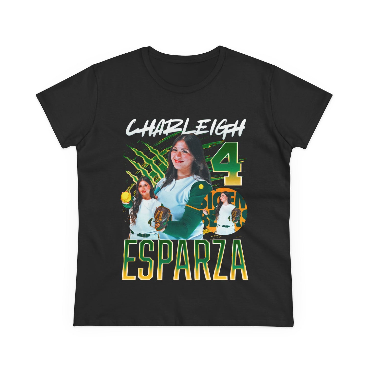 Charleigh Esparza White & Colored Combo Women's Tee