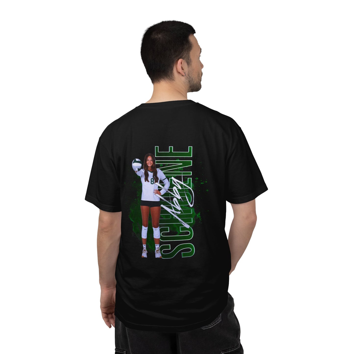 Abby Schoene Logo Front & Back Premium Tee
