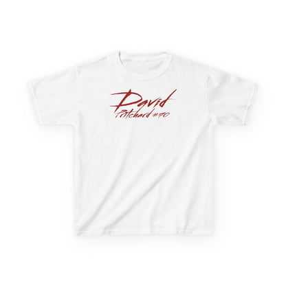 David Pritchard Cursive Name & Number Kids Tee