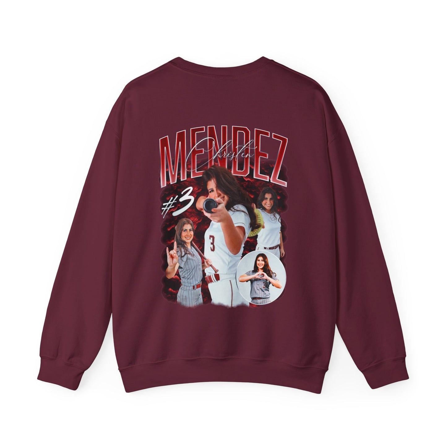 Christen Mendez Logo Front & Back Crewneck