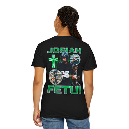Josiah Fetui Logo Front & Back Premium Tee