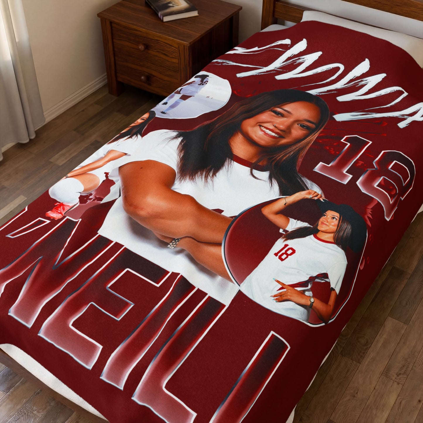 Emma O'Neill 60"-80" Plush Blanket
