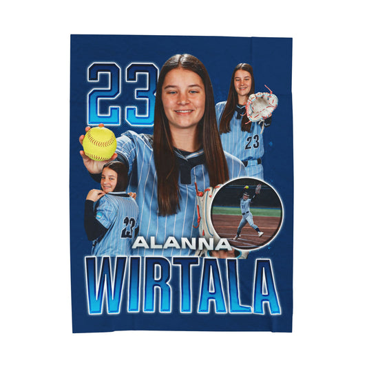 Alanna Wirtala 60"-80" Plush Blanket