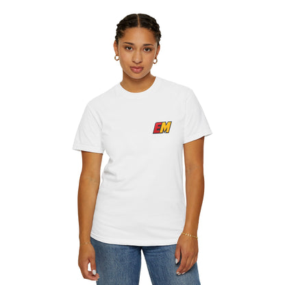 Emily May Logo Front & Back Premium Tee