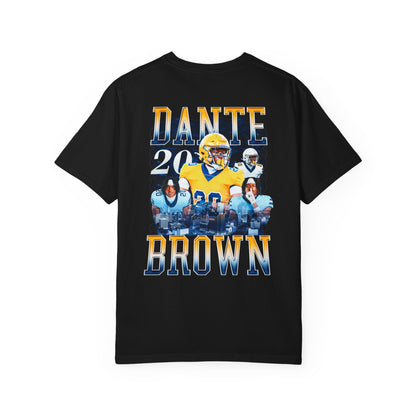 Dante Brown Logo Front & Back Premium Tee