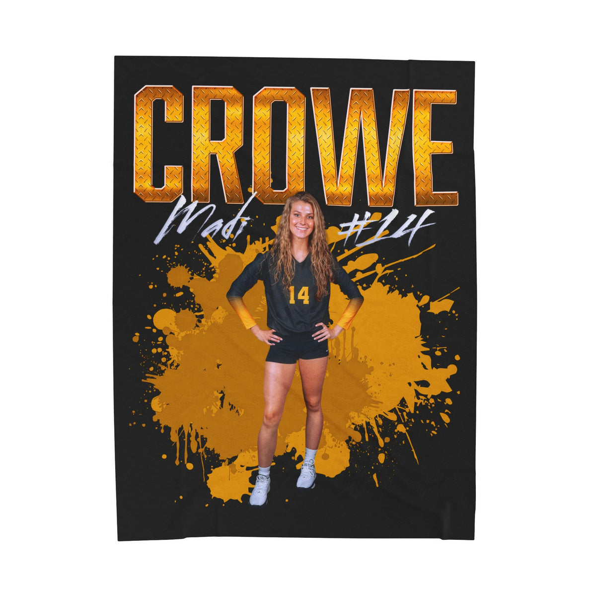 Madi Crowe 60"-80" Plush Blanket