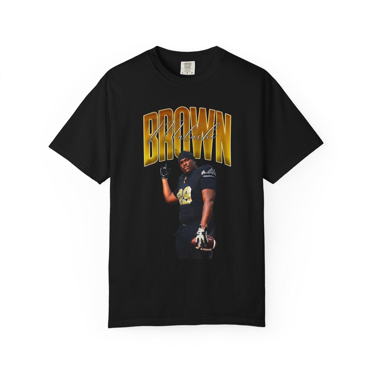 Malachi Brown Curved Combo Premium Tee