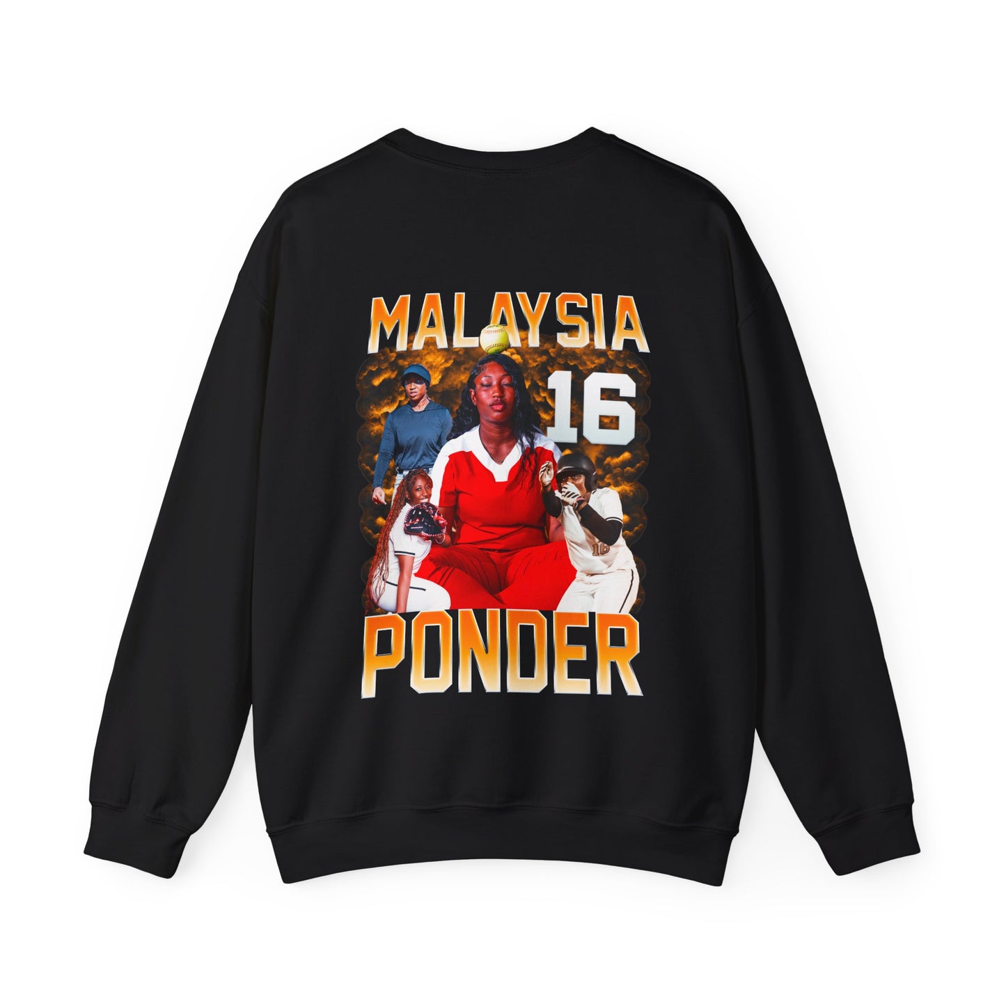 Malaysia Ponder Logo Front & Back Crewneck