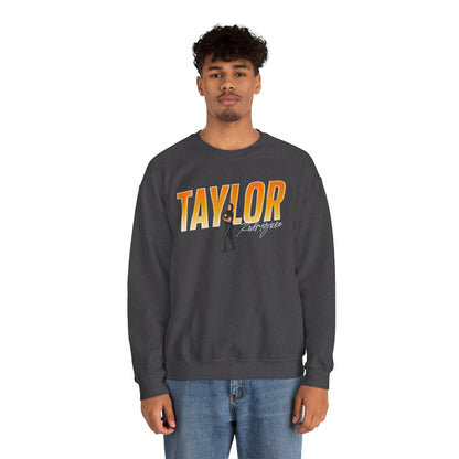 Taylor Rodriguez Cursive Combo Colored Crewneck Sweatshirt