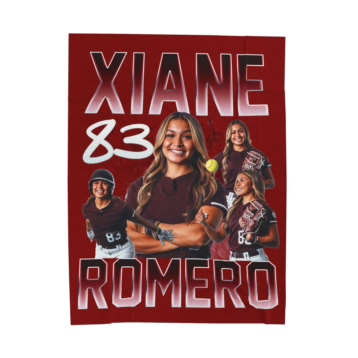 Xiane Romero 60"-80" Plush Blanket