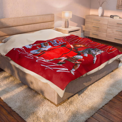 Lincoln Epstein 60"-80" Plush Blanket