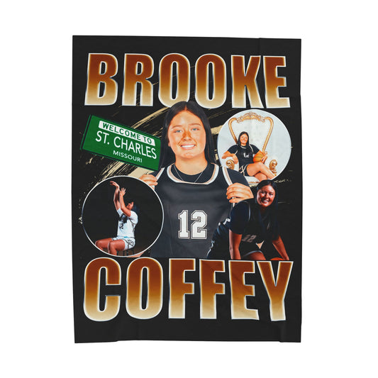 Brooke Coffey 60"-80" Plush Blanket