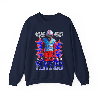 Antonio "Bandit" Mayes Featured Quote Crewneck Sweatshirt
