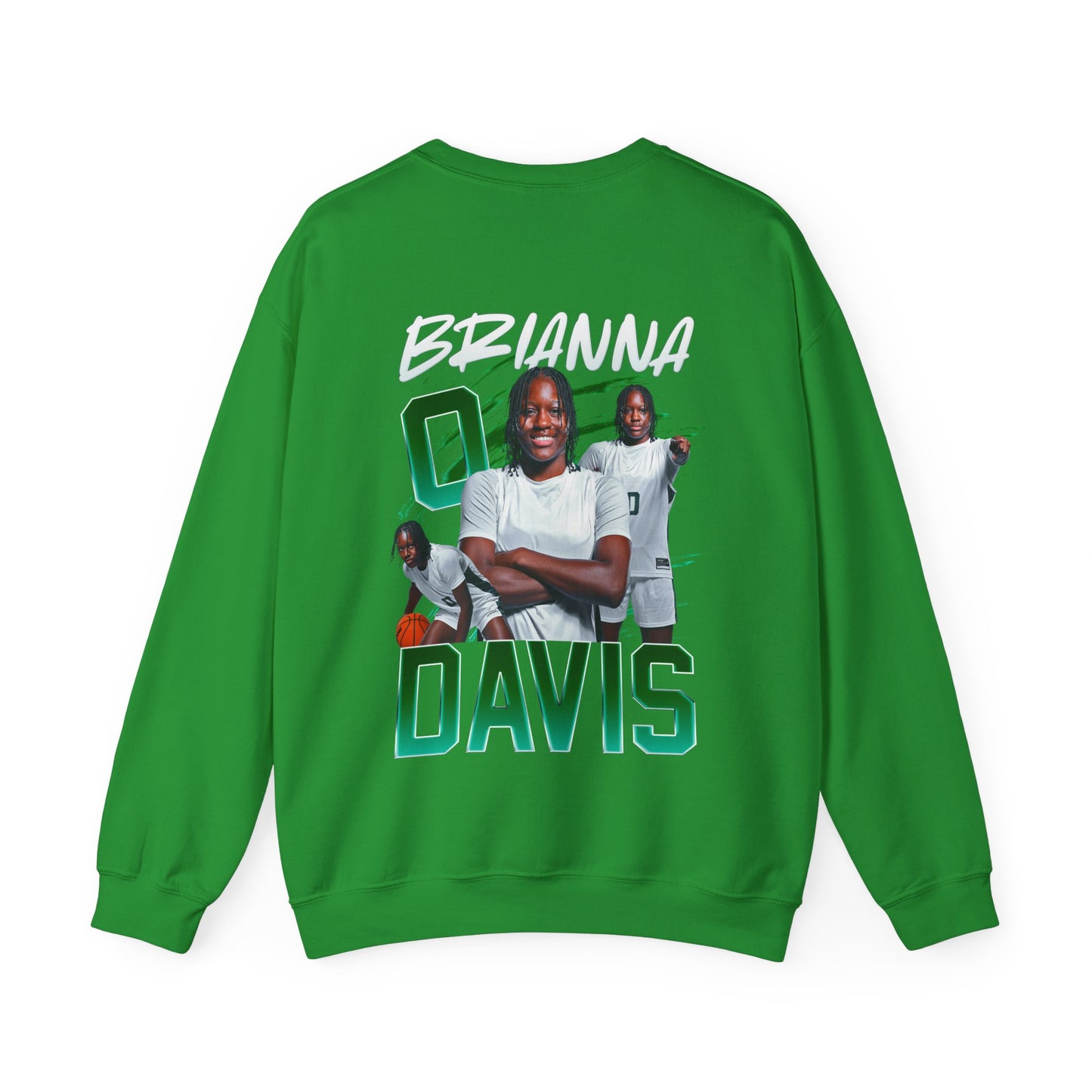 Brianna Davis Logo Front & Back Crewneck