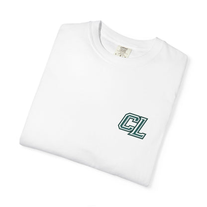 Courtney Lewis Logo Front & Back Premium Tee