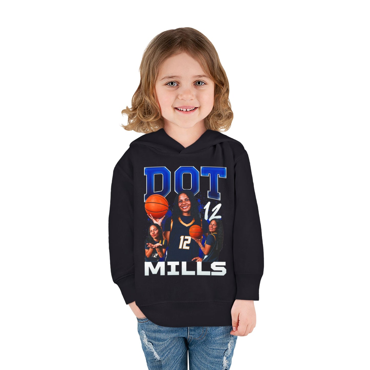 Dot Mills Toddler Pullover Hoodie