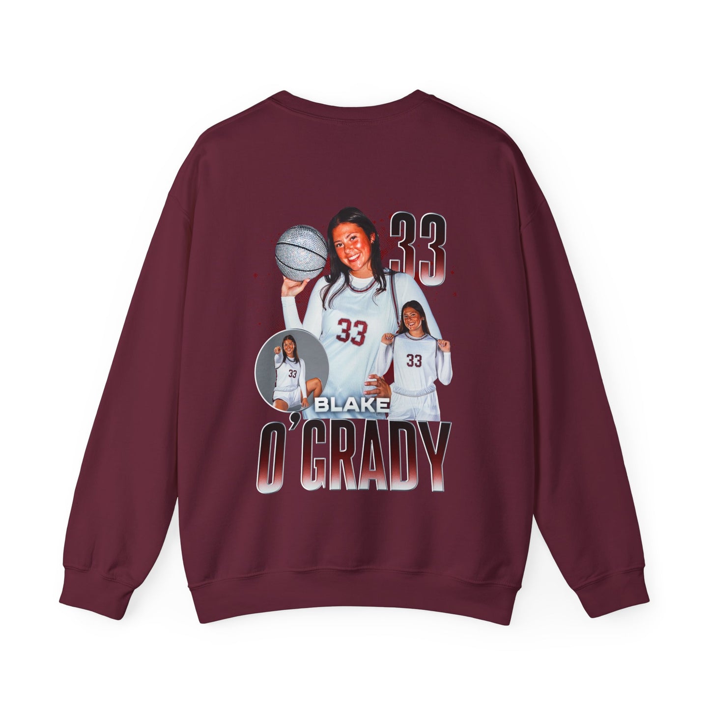 Blake O'Grady Logo Front & Back Crewneck