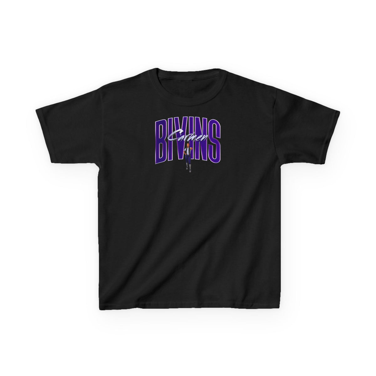Carmen Bivins Big Last Name Kids Tee