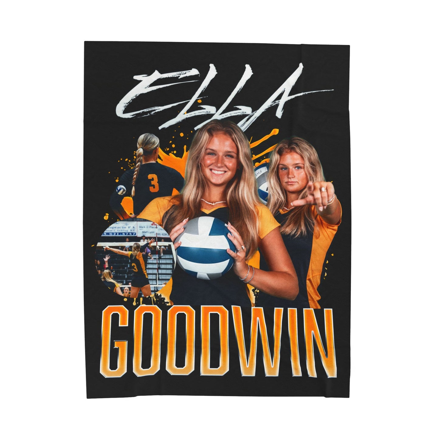 Ella Goodwin 60"-80" Plush Blanket