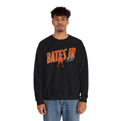 Brian Bates Jr. Cursive Combo Crewneck Sweatshirt