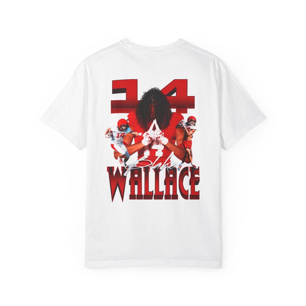 Blake Wallace Logo Front & Back Premium Tee