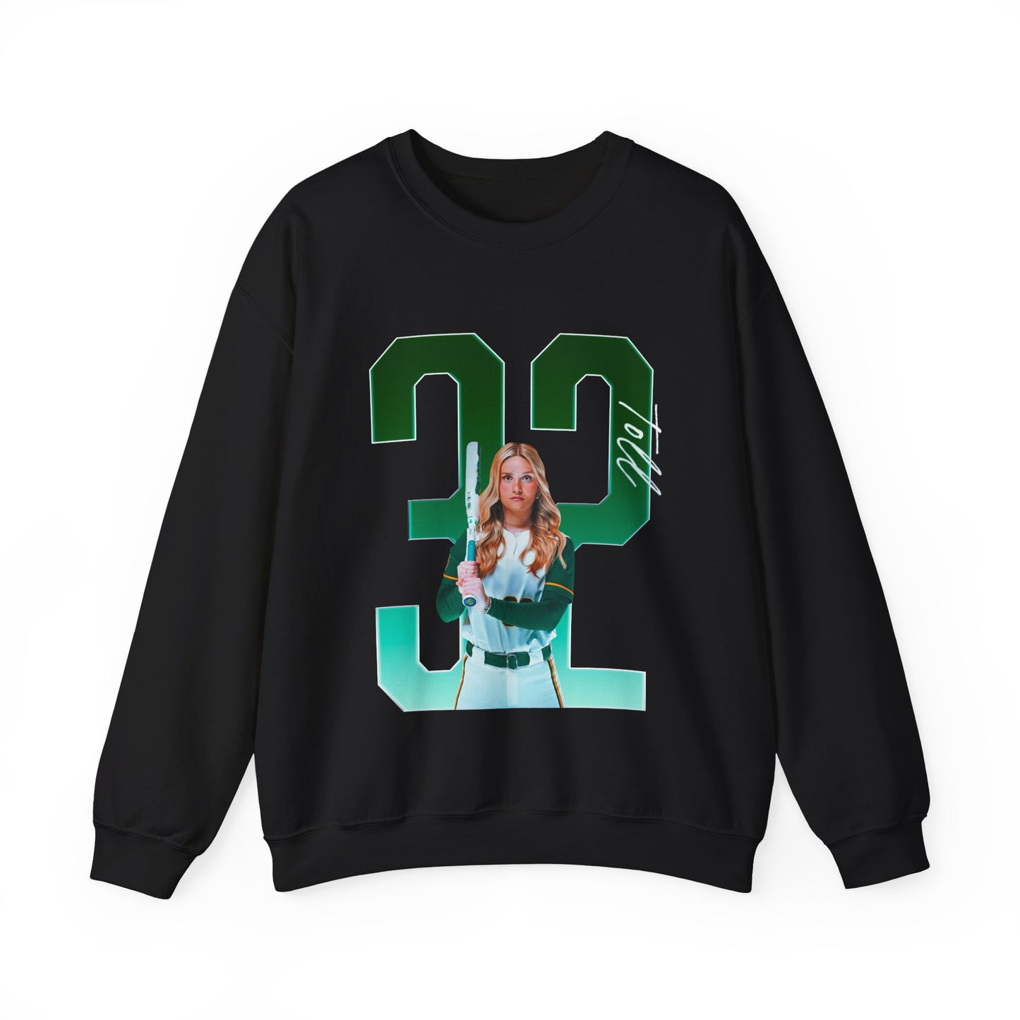 Lila Toll Player Icon Number Crewneck Sweatshirt
