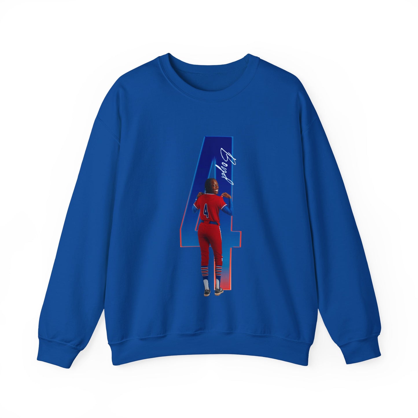 Zekylah Boyd Player Icon Number Crewneck Sweatshirt