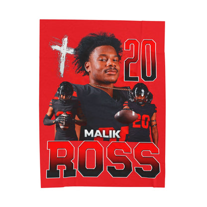 Malik Ross 60"-80" Plush Blanket