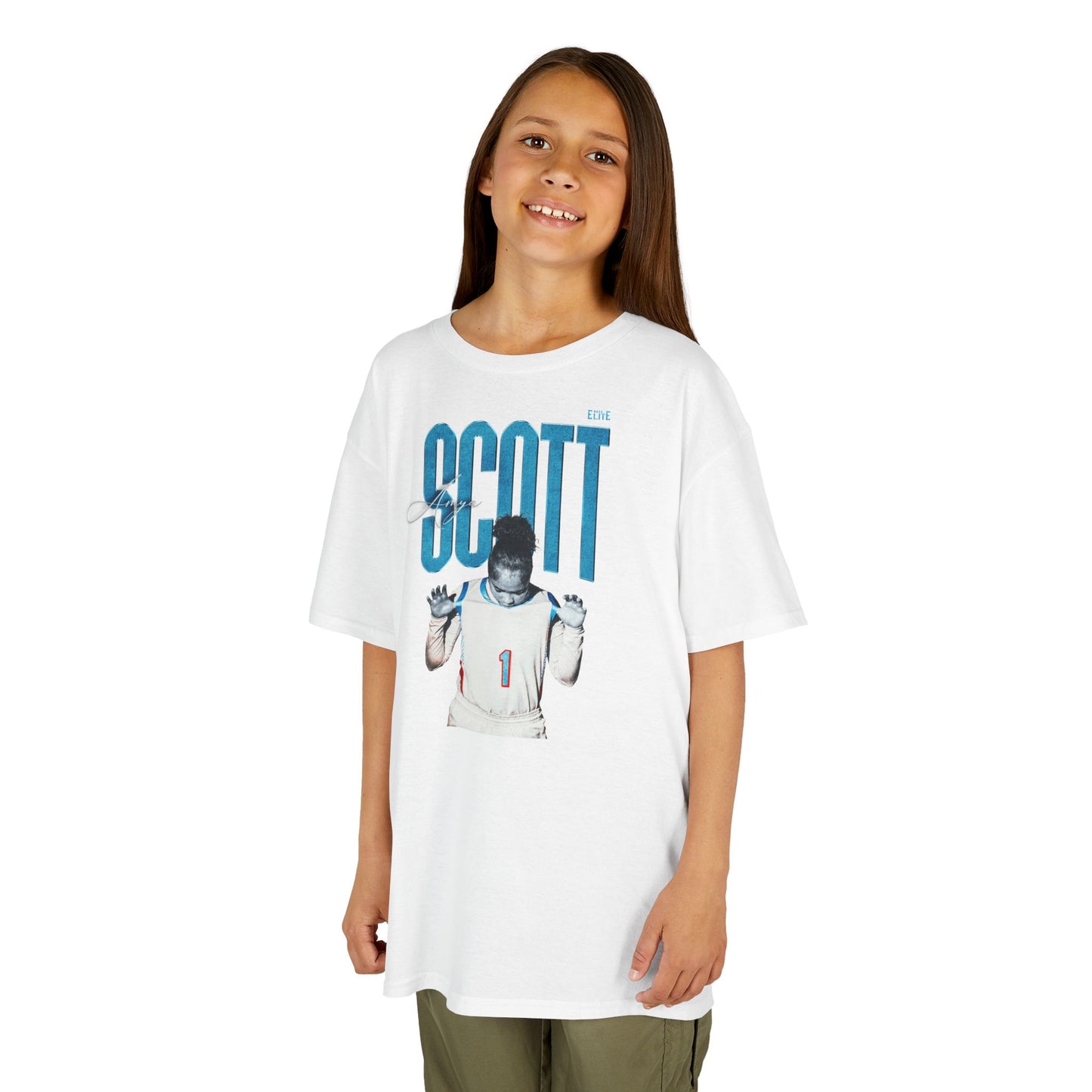 Amya Scott Faded Glory Kids Tee