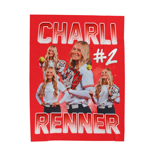 Charli Renner 60"-80" Plush Blanket