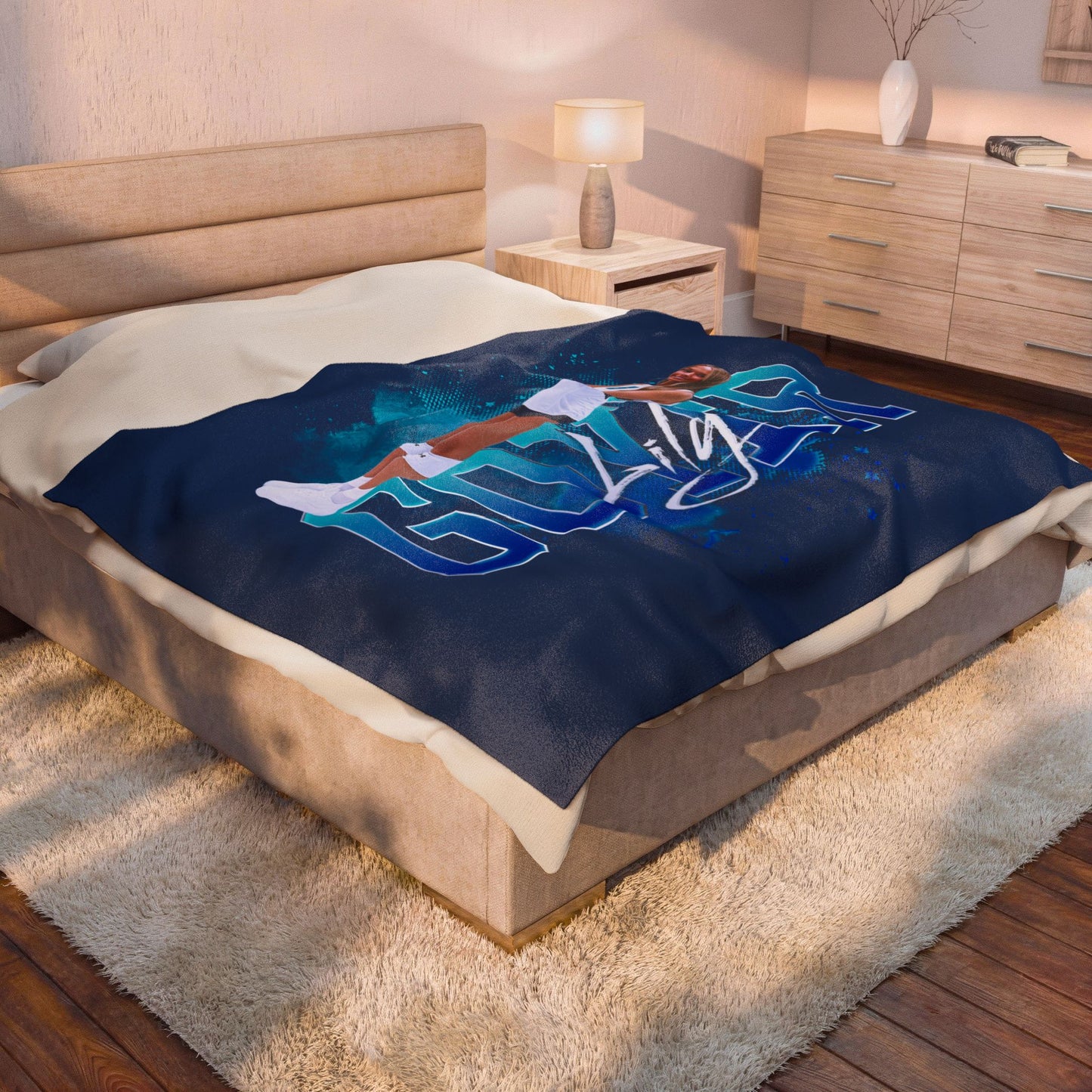 Lily Goyer 60"-80" Plush Blanket