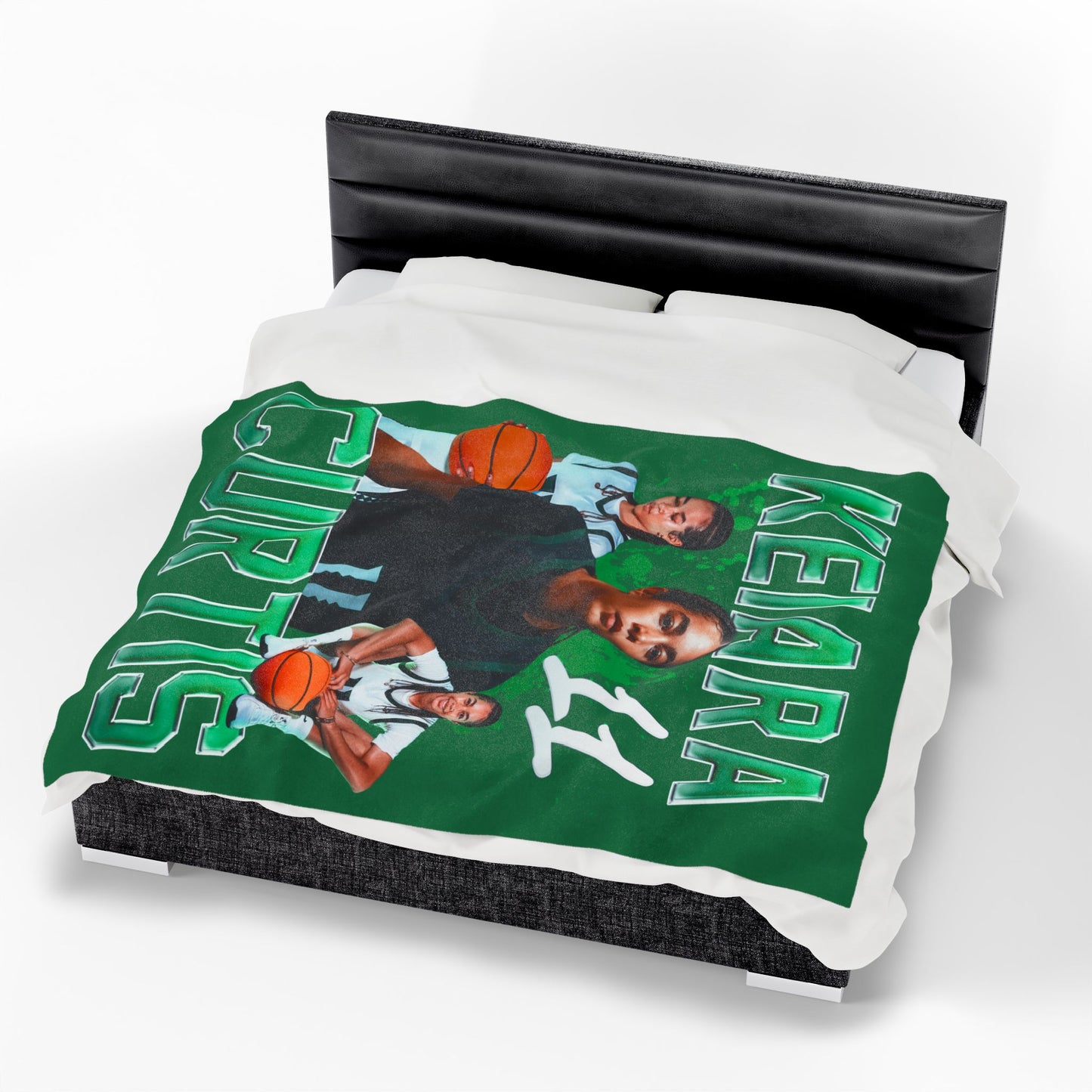 Keiara Curtis 60"-80" Plush Blanket
