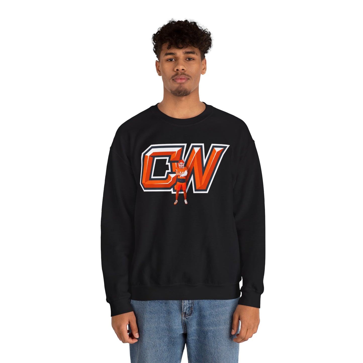 Cole Worthington Featured Logo Crewneck Sweatshirt