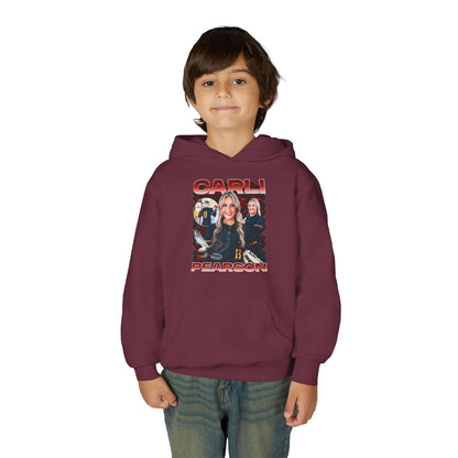 Carli Pearson Single Color Combo Kids Hoodie