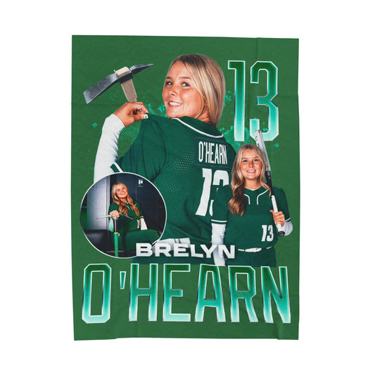 Brelyn O'Hearn Name & Number Ombre 60"-80" Plush Blanket