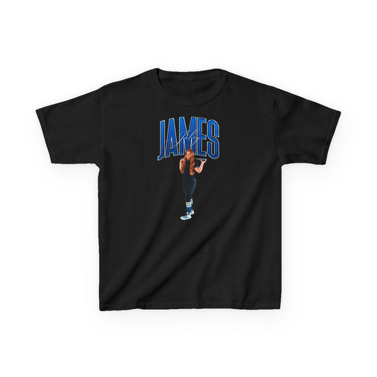 Jaley James Big Last Name Kids Tee