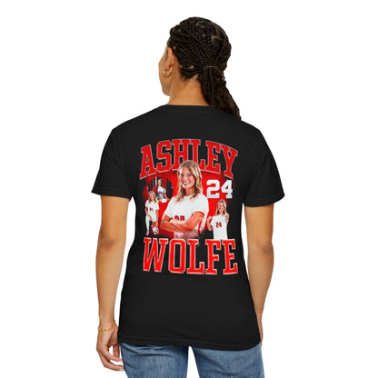 Ashley Wolfe Logo Front & Back Premium Tee