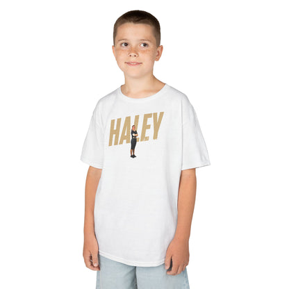 Haley Waggoner Cursive Combo Kids Tee